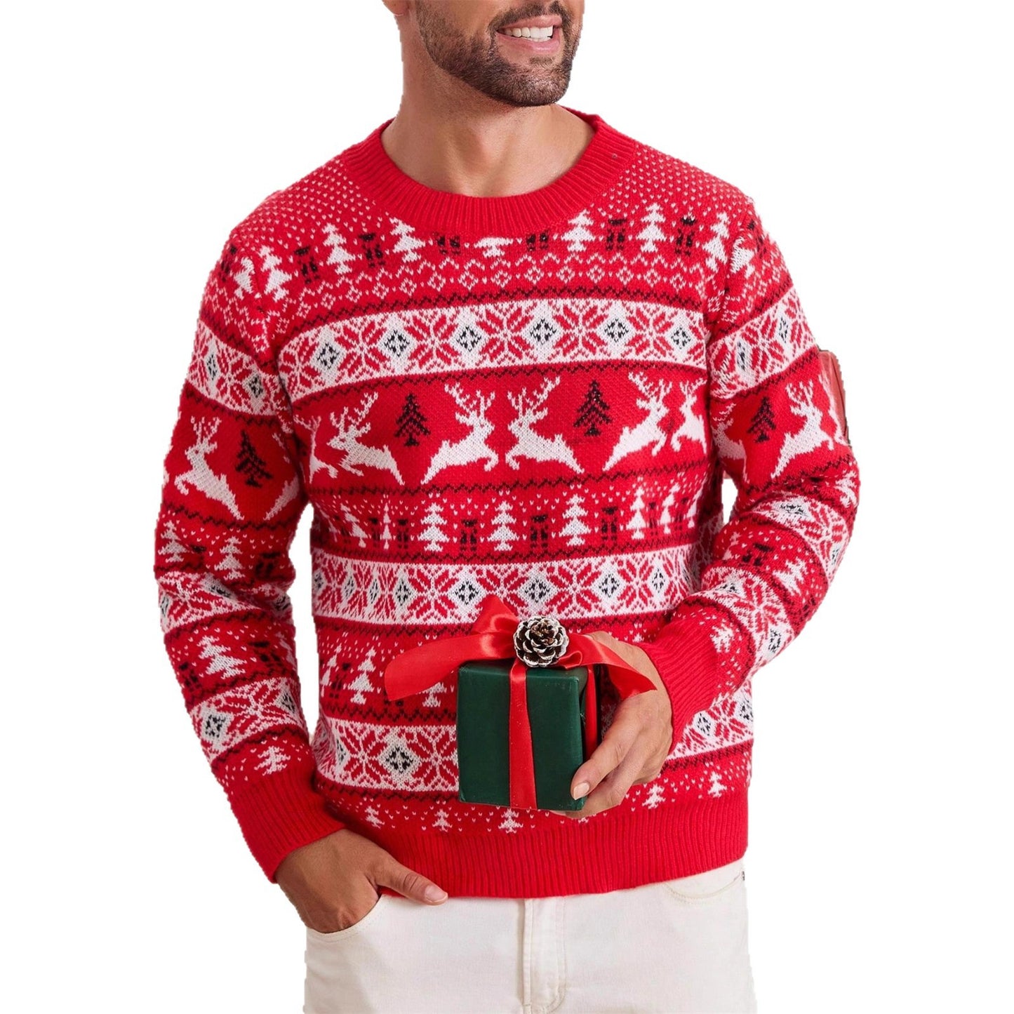 fasic Christmas Sweater Men's