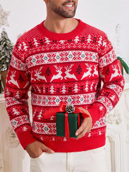 fasic Christmas Sweater Men's