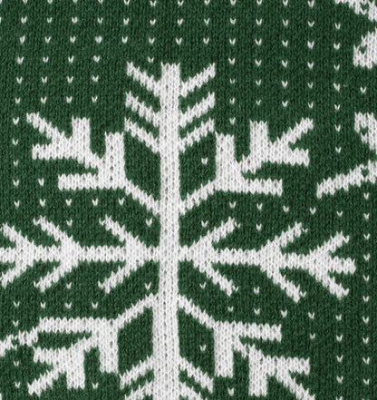 fasic Autumn And Winter Round Neck Christmas Print Sweater